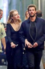 MADDISON BROWN and Liam Hemsworth Out in New York 10/11/2019