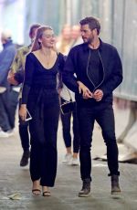 MADDISON BROWN and Liam Hemsworth Out in New York 10/11/2019