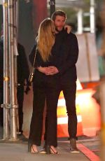 MADDISON BROWN and Liam Hemsworth Out in New York 10/11/2019