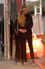 MADDISON BROWN and Liam Hemsworth Out in New York 10/11/2019
