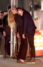 MADDISON BROWN and Liam Hemsworth Out in New York 10/11/2019