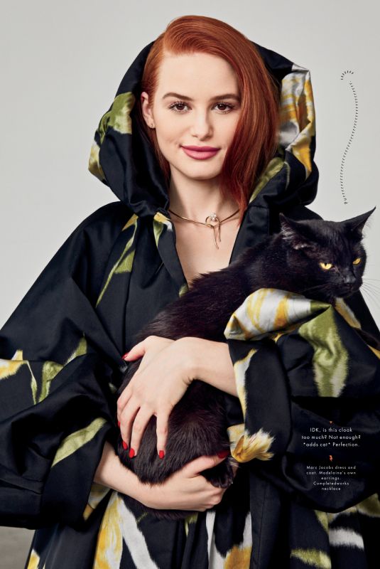 MADELAINE PETSCH in Cosmopolitan Magazine, October 2019