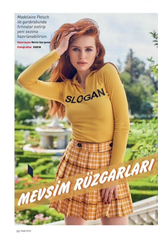 MADELAINE PETSCH in Hey Girl Magazine, October 2019