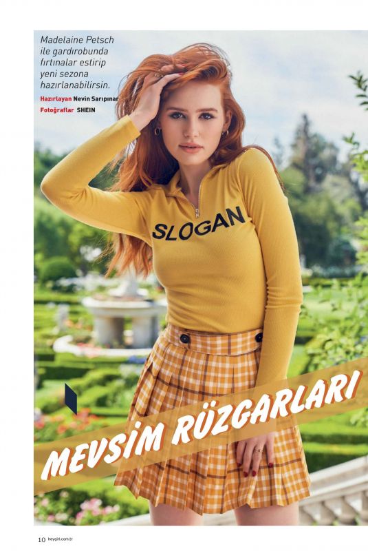 MADELAINE PETSCH in Hey Girl Magazine, October 2019