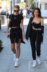 MADISON BEER and ISABELLA JONES Out for Lunch at Croft Alley in Beverly Hills 10/21/2019
