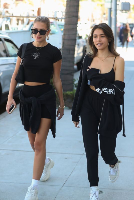 MADISON BEER and ISABELLA JONES Out for Lunch at Croft Alley in Beverly Hills 10/21/2019