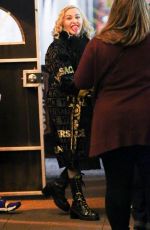 MADONNA Leaves Chicago Theater After Her Mmadame X Tour 10/27/2019