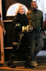 MADONNA Leaves Chicago Theater After Her Mmadame X Tour 10/27/2019