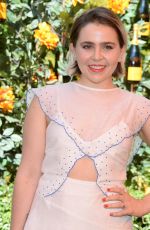 MAE WHITMAN at Veuve Clicquot Polo Classic at Will Rogers State Park in Los Angeles 10/05/2019