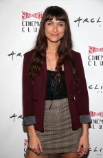 MAIARA WALSH at Babysplitters Slamdance Cinema Club Screening in Los Angeles 10/07/2019