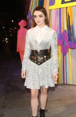 MAISIE WILLIAMS at Louis Vuitton Maison Store Launch Party in London 10/23/2019