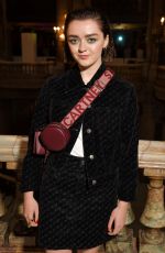 MAISIE WILLIAMS at Stella McCartney Show at Paris Fashion Week 09/30/2019