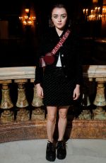 MAISIE WILLIAMS at Stella McCartney Show at Paris Fashion Week 09/30/2019