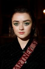 MAISIE WILLIAMS at Stella McCartney Show at Paris Fashion Week 09/30/2019