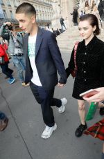 MAISIE WILLIAMS at Stella McCartney Show at Paris Fashion Week 09/30/2019