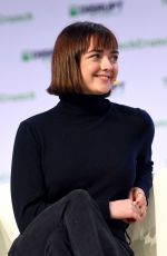 MAISIE WILLIAMS at Techcrunch Disrupt San Francisco 2019 10/03/2019