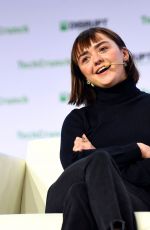 MAISIE WILLIAMS at Techcrunch Disrupt San Francisco 2019 10/03/2019