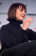MAISIE WILLIAMS at Techcrunch Disrupt San Francisco 2019 10/03/2019