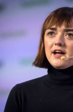 MAISIE WILLIAMS at Techcrunch Disrupt San Francisco 2019 10/03/2019