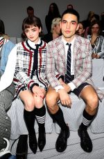 MAISIE WILLIAMS at Thom Browne Show at Paris Fashion Week 09/29/2019