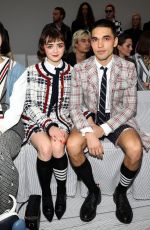 MAISIE WILLIAMS at Thom Browne Show at Paris Fashion Week 09/29/2019