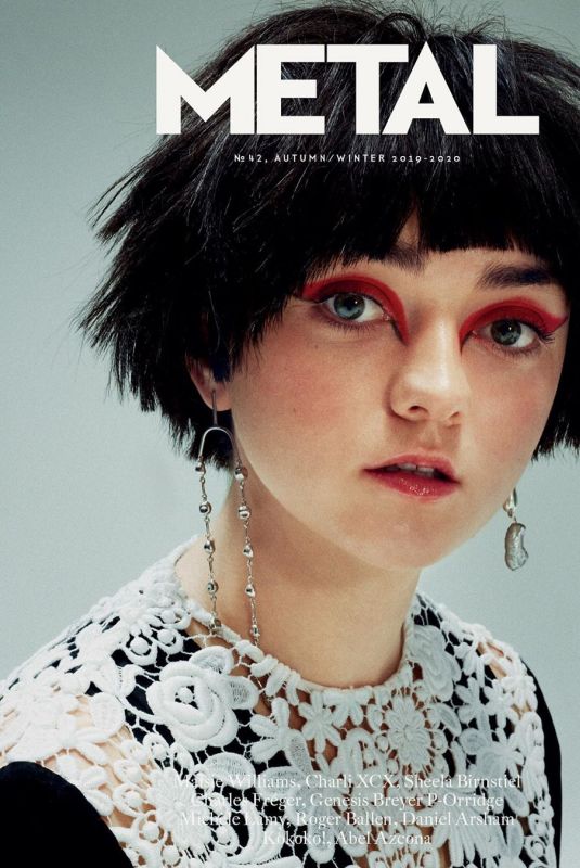 MAISIE WILLIAMS for Metal Magazine #42, Autumn/Winter 2019/2020