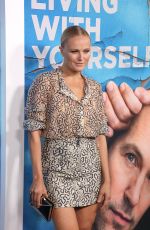 MALIN AKERMAN at Living with Yourself Premiere at Arclight Cinemas in Los Angeles 10/16/2019