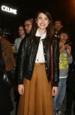 MARGARET QUALLEY at Celine Fashion Show at PFW in Paris 09/27/2019