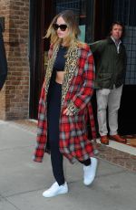 MARGOT ROBBIE Leaves Her Hotel in New York 10/08/2019