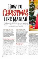 MARIAH CAREY in Cosmopolitan Magazine, UK December 2019