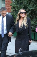 MARIAH CAREY Leaves Mr Chow Restaurant in Beverly Hills 10/11/2019