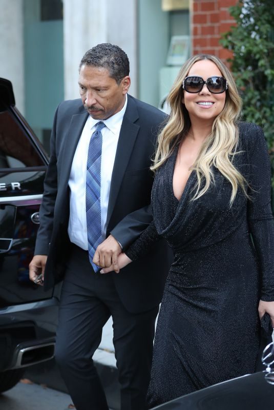 MARIAH CAREY Leaves Mr Chow Restaurant in Beverly Hills 10/11/2019