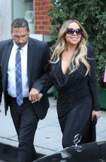 MARIAH CAREY Leaves Mr Chow Restaurant in Beverly Hills 10/11/2019