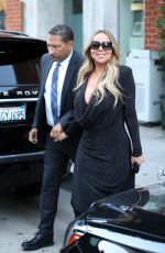 MARIAH CAREY Leaves Mr Chow Restaurant in Beverly Hills 10/11/2019