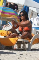 MARIPILY RIVERA in Bikini at a Beach in Miami 10/14/2019