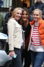 MARISKA HARGITAY on the Set of Law and Erder: SVU in New York 10/17/2019