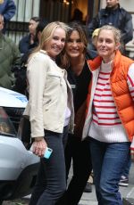 MARISKA HARGITAY on the Set of Law and Erder: SVU in New York 10/17/2019