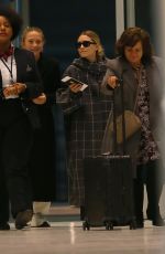 MARY KATE and ASHLEY OLSEN at JFK Airport in New York 10/23/2019