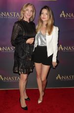 MASIELA LUSHA at Anastasia Musical Premiere at Hollywood Pantages Theatre in Los Angeles 10/08/2019