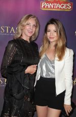 MASIELA LUSHA at Anastasia Musical Premiere at Hollywood Pantages Theatre in Los Angeles 10/08/2019