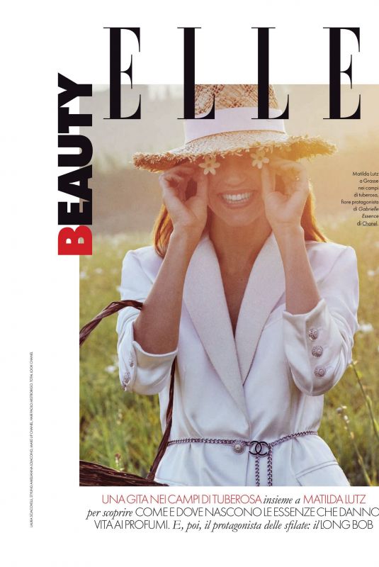 MATILDA LUTZ in Eelle Magazine, Italy October 2019
