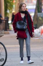 MAYA HAWKE and Charlie Plummer Out in New York 10/24/2019