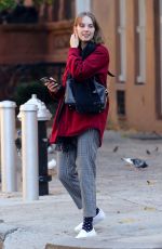 MAYA HAWKE and Charlie Plummer Out in New York 10/24/2019