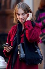 MAYA HAWKE and Charlie Plummer Out in New York 10/24/2019