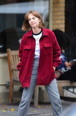 MAYA HAWKE Out with a Friend in New York 10/28/2019