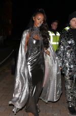 MAYA JAMA Arrives at Unicef Halloween Ball in London 10/30/2019