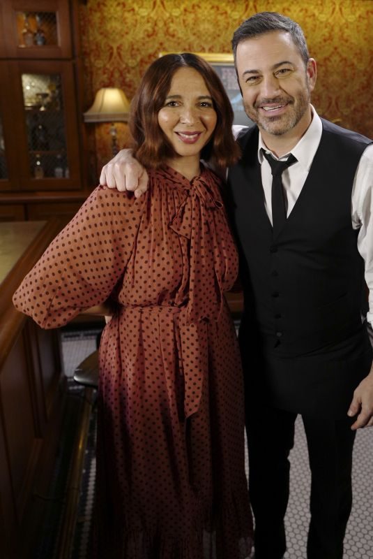 MAYA RUDOLPH at Jimmy Kimmel Live 10/24/2019