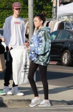 MDISON BEER Shopping at American Vintage Clothing Store in Los Angeles 10/14/2019