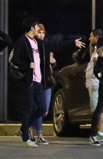 MEGAN FOX and Brian Austin Green Leaves Sugarfish in Los Angeles 10/06/2019
