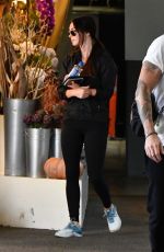 MEGAN FOX Leave Pilates Class in Los Angeles 10/03/2019